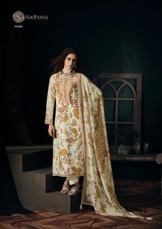 Sadhana fashion gulzar ikkat dress material wholesale cost in chennai